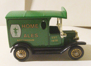 Lledo DG6 Home Ales Nottingham 1920 Ford Model T Van England - TulipStuff