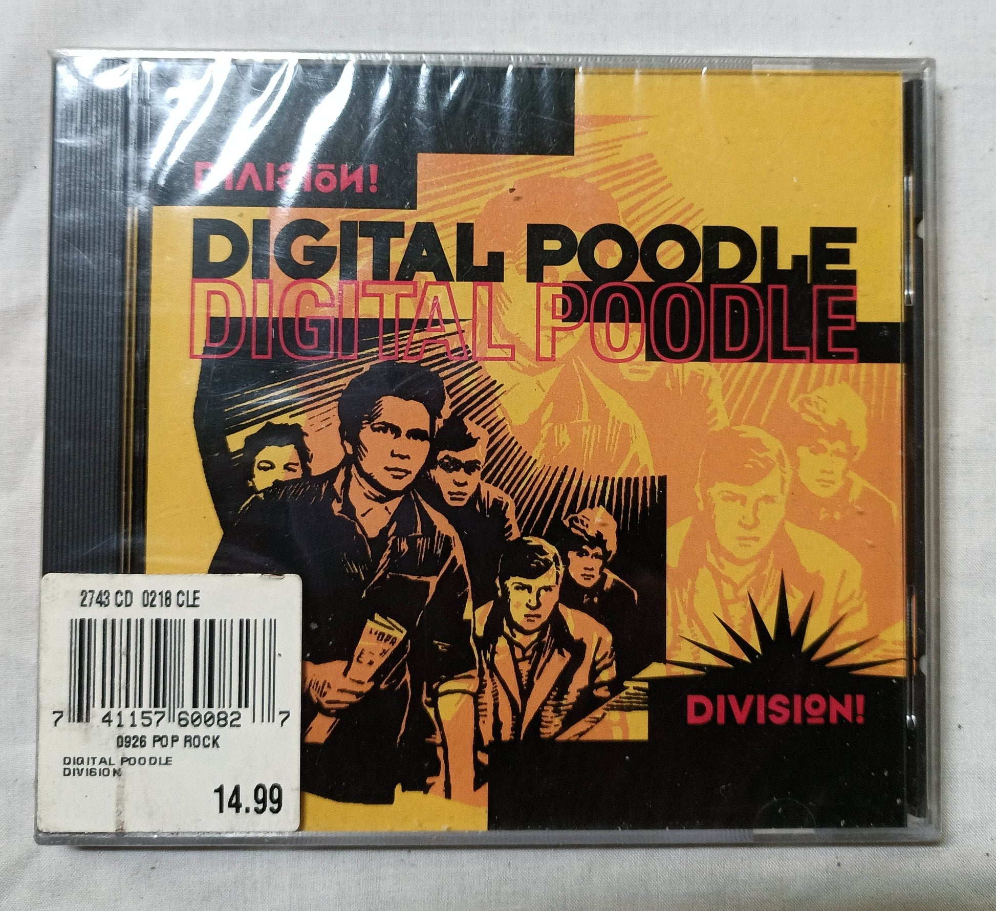 Digital Poodle Division Toronto Techno Industrial Album CD 1994 - TulipStuff