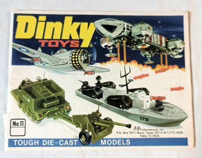 Dinky Toys No. 11 U.S.A. Catalog 1975 Die-cast Cars Trucks Models Meccano - TulipStuff