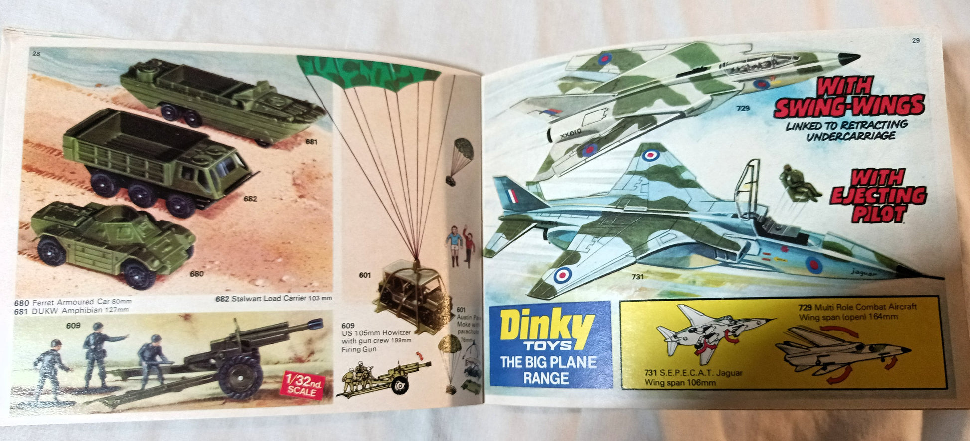 Dinky Toys No. 11 U.S.A. Catalog 1975 Die-cast Cars Trucks Models Meccano - TulipStuff