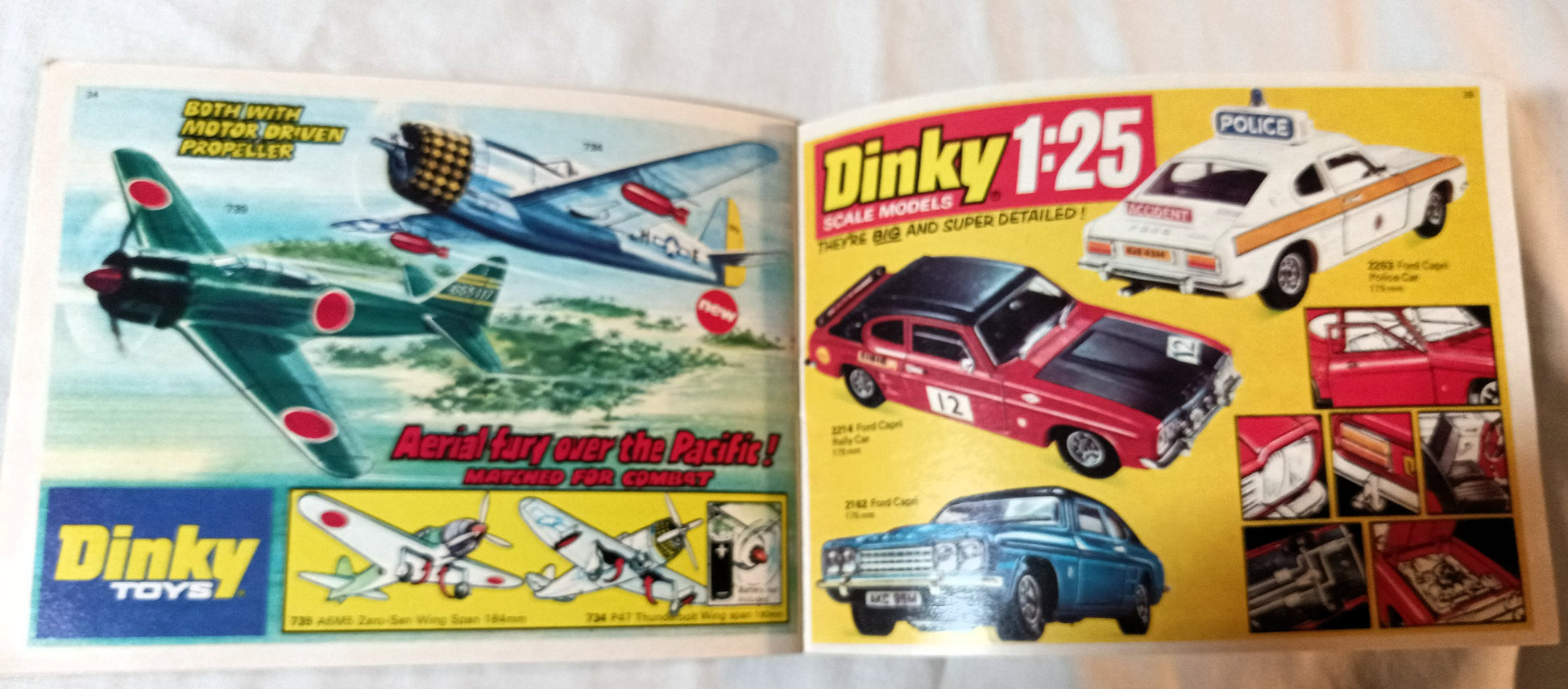 Dinky Toys No. 11 U.S.A. Catalog 1975 Die-cast Cars Trucks Models Meccano - TulipStuff