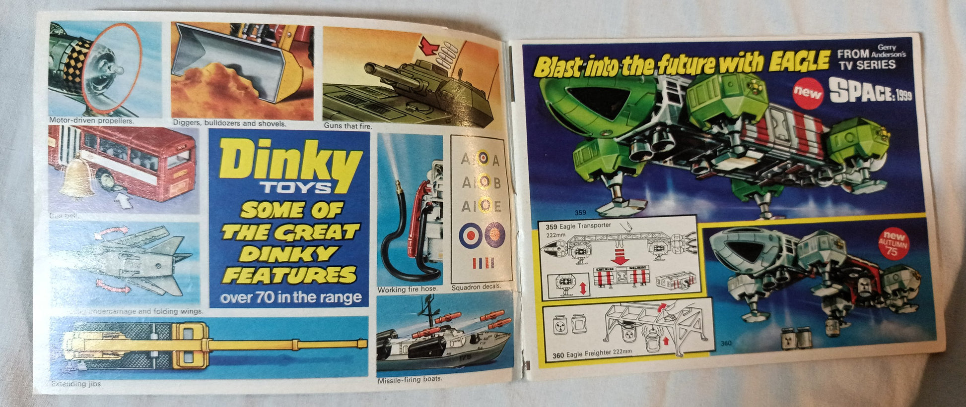 Dinky Toys No. 11 U.S.A. Catalog 1975 Die-cast Cars Trucks Models Meccano - TulipStuff