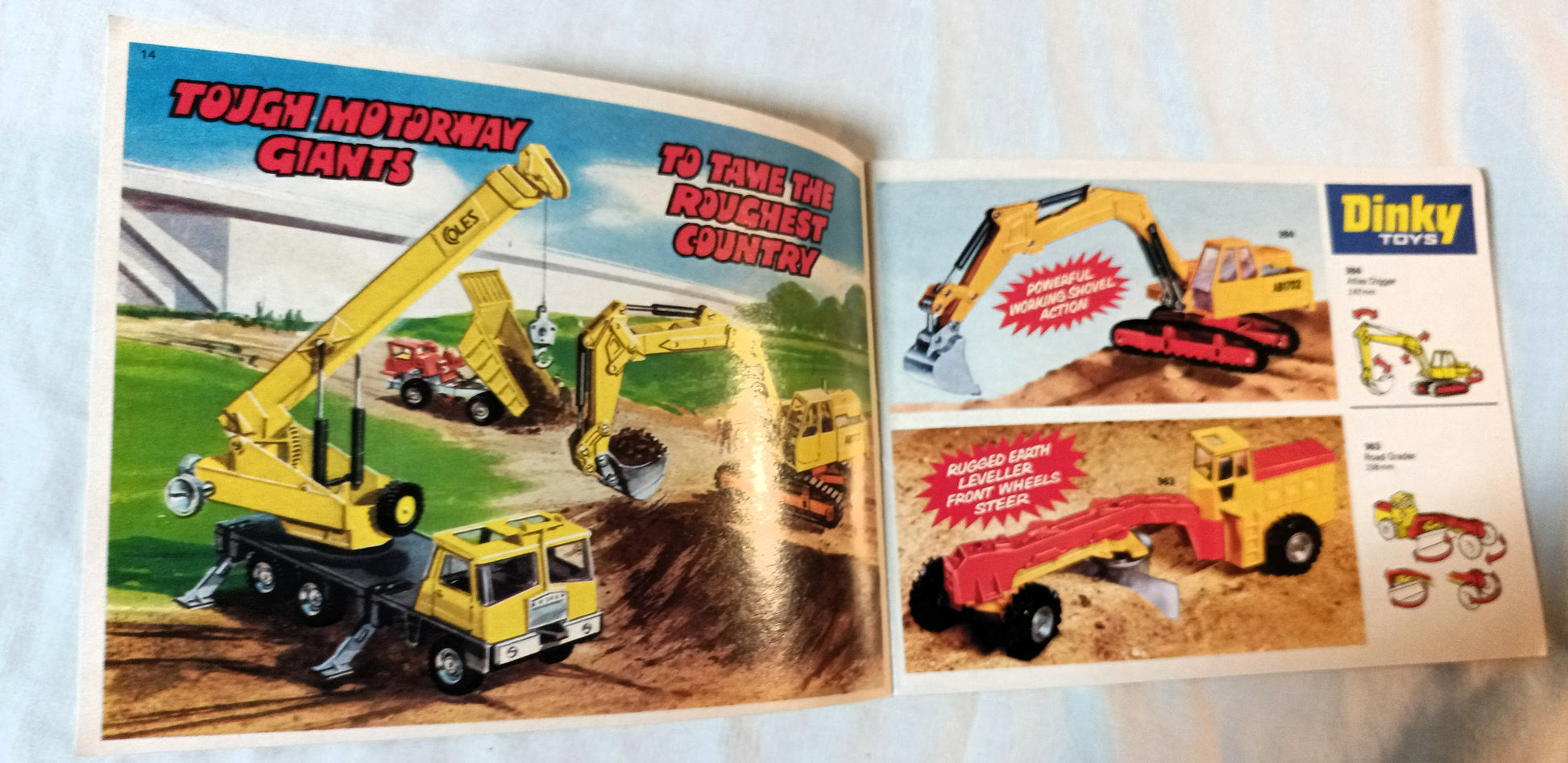 Dinky Toys No. 11 U.S.A. Catalog 1975 Die-cast Cars Trucks Models Meccano - TulipStuff
