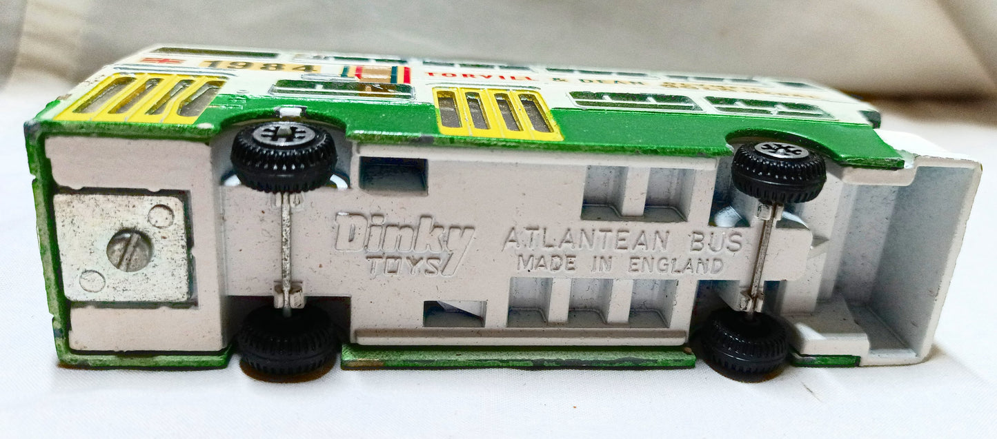 Dinky Toys Atlantean Bus 1984 Torvill & Dean Olympic Gold Medal Commemorative - TulipStuff