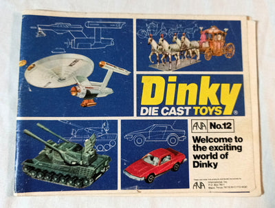 Dinky Toys No. 12 U.S.A. Catalog 1976 Die-cast Cars Trucks Models Meccano - TulipStuff