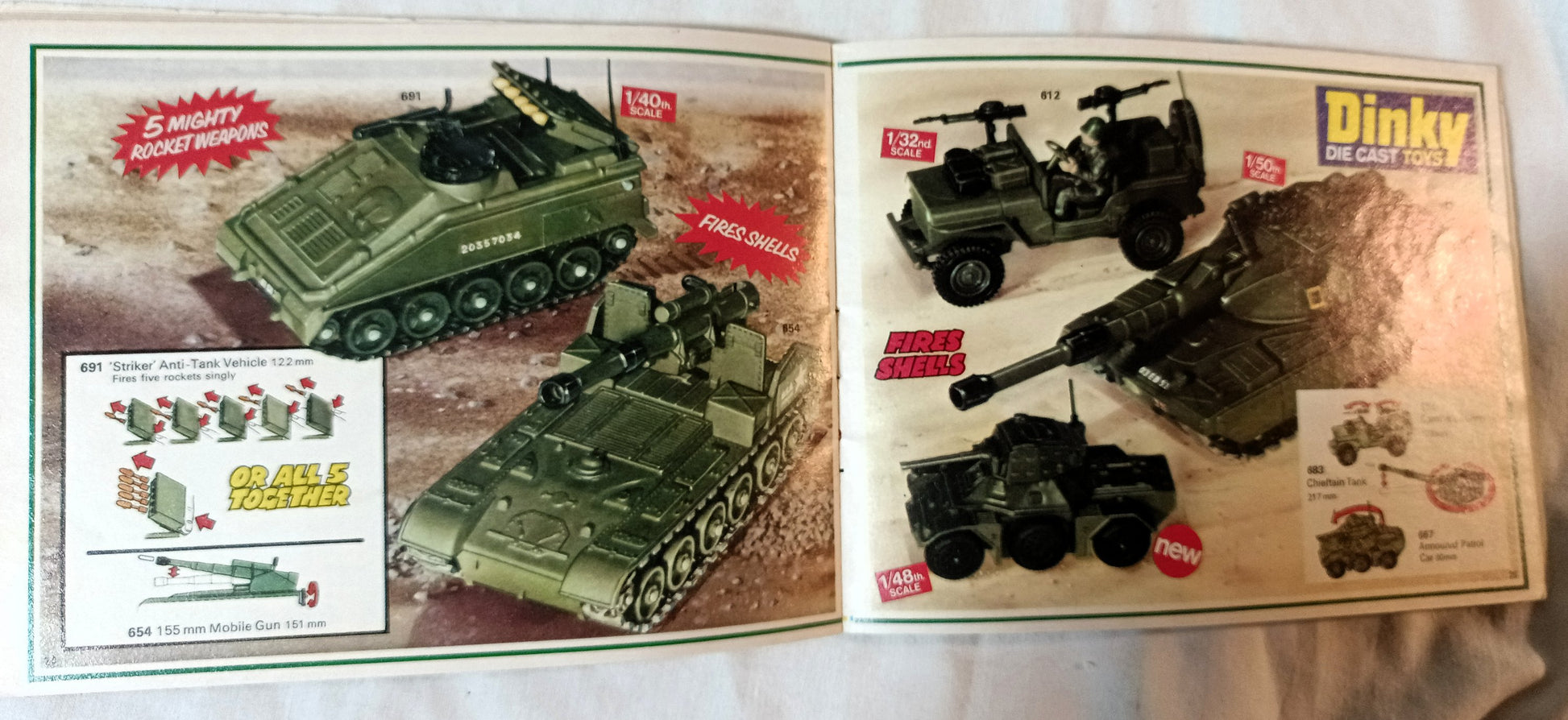 Dinky Toys No. 12 U.S.A. Catalog 1976 Die-cast Cars Trucks Models Meccano - TulipStuff