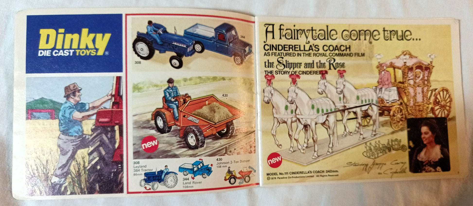 Dinky Toys No. 12 U.S.A. Catalog 1976 Die-cast Cars Trucks Models Meccano - TulipStuff