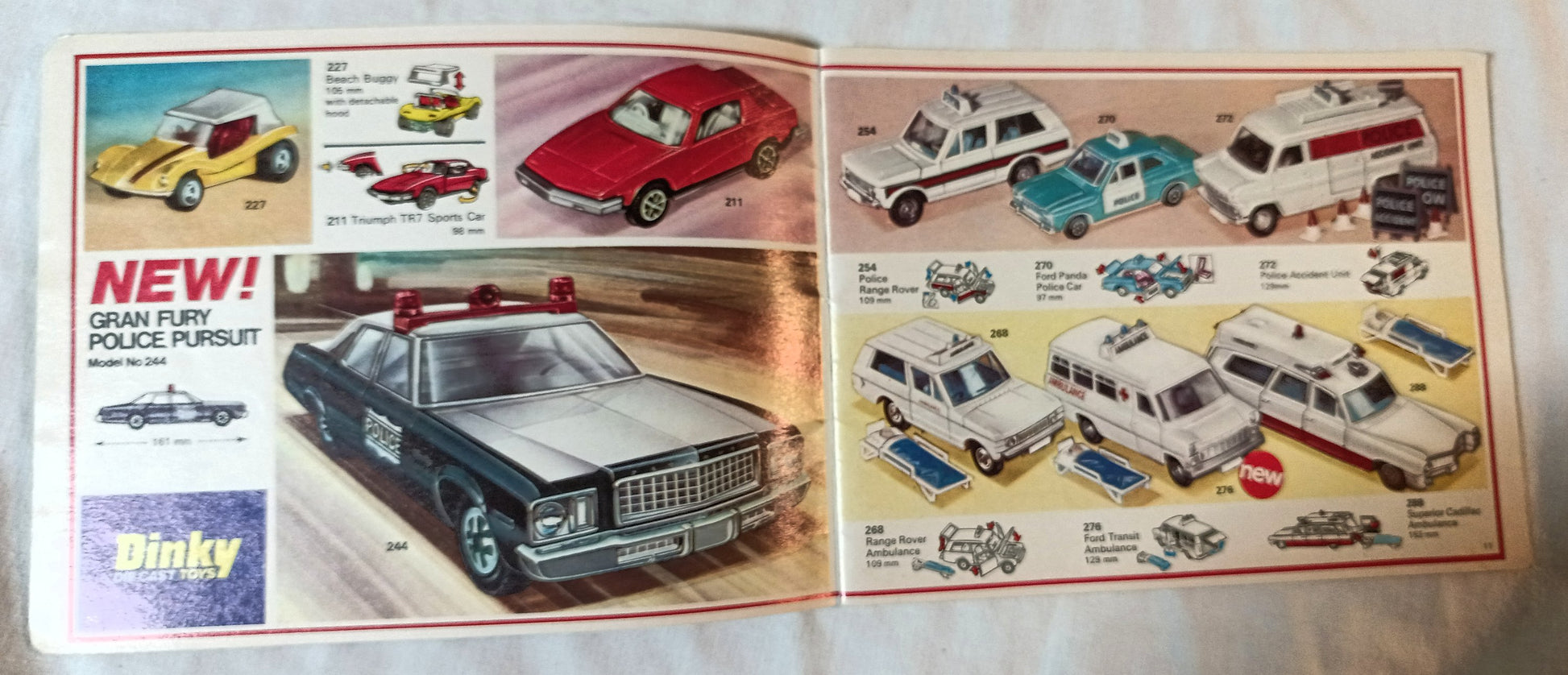 Dinky Toys No. 12 U.S.A. Catalog 1976 Die-cast Cars Trucks Models Meccano - TulipStuff