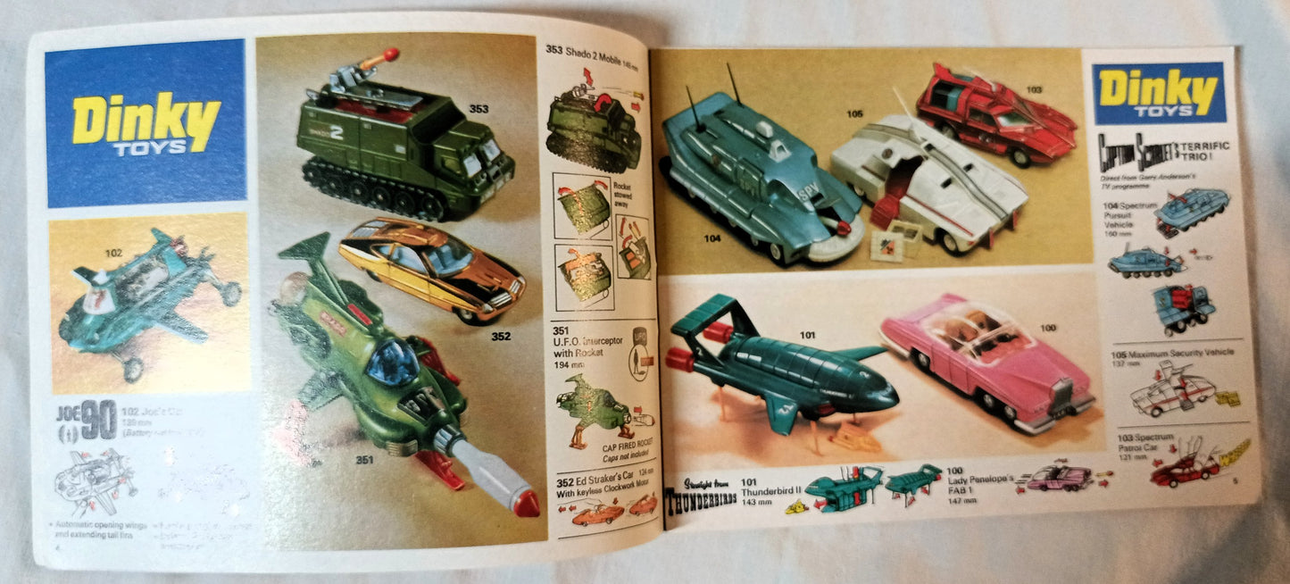 Dinky Toys No. 10 U.S.A. Diecast Toy Catalog 1974 Meccano - TulipStuff
