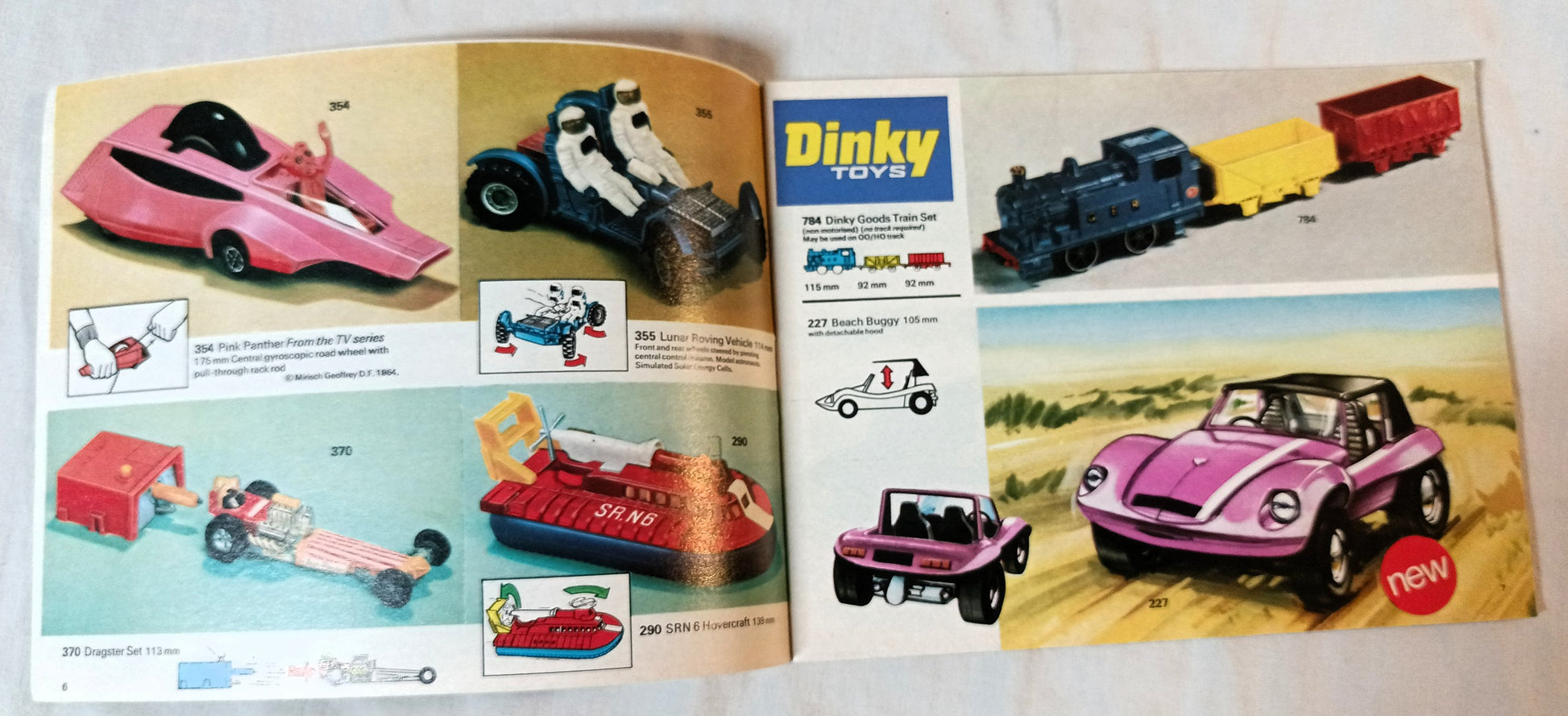 Dinky Toys No. 10 U.S.A. Diecast Toy Catalog 1974 Meccano - TulipStuff