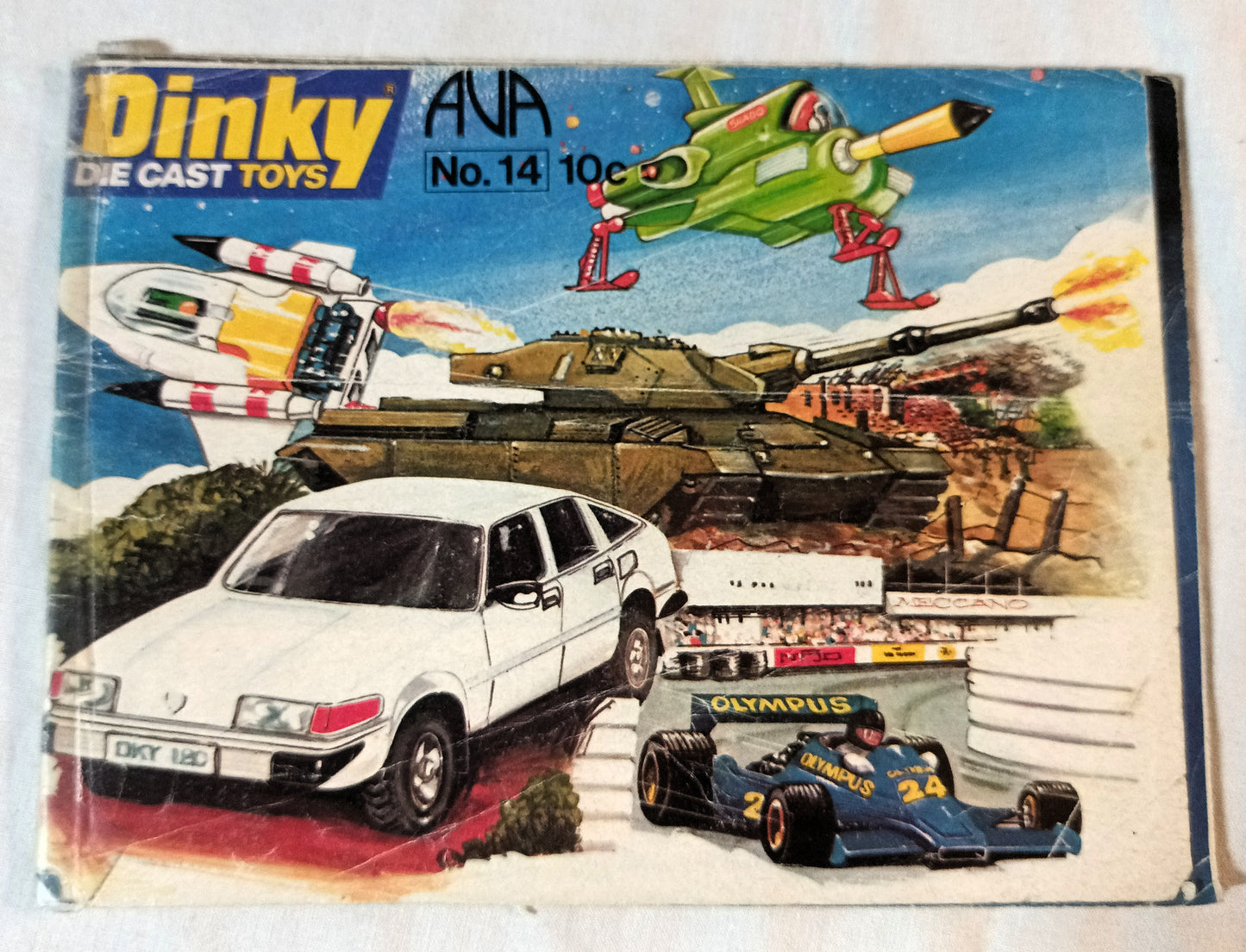 Dinky Toys No. 14 U.S.A. Catalog 1978 Diecast Cars Trucks Models Meccano - TulipStuff