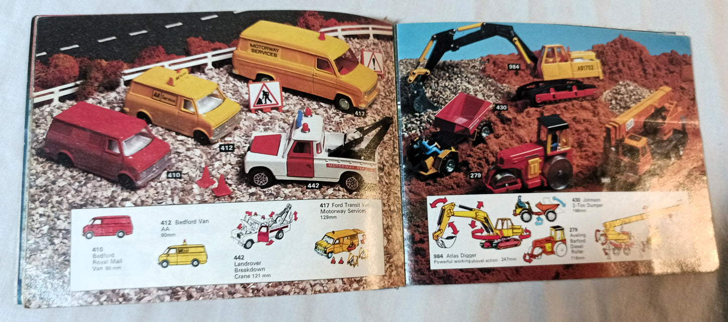 Dinky Toys No. 14 U.S.A. Catalog 1978 Diecast Cars Trucks Models Meccano - TulipStuff