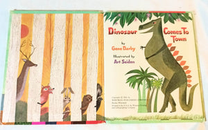 Dinosaur Comes To Town Gene Darby Art Seiden Top Top Tales 1963 - TulipStuff