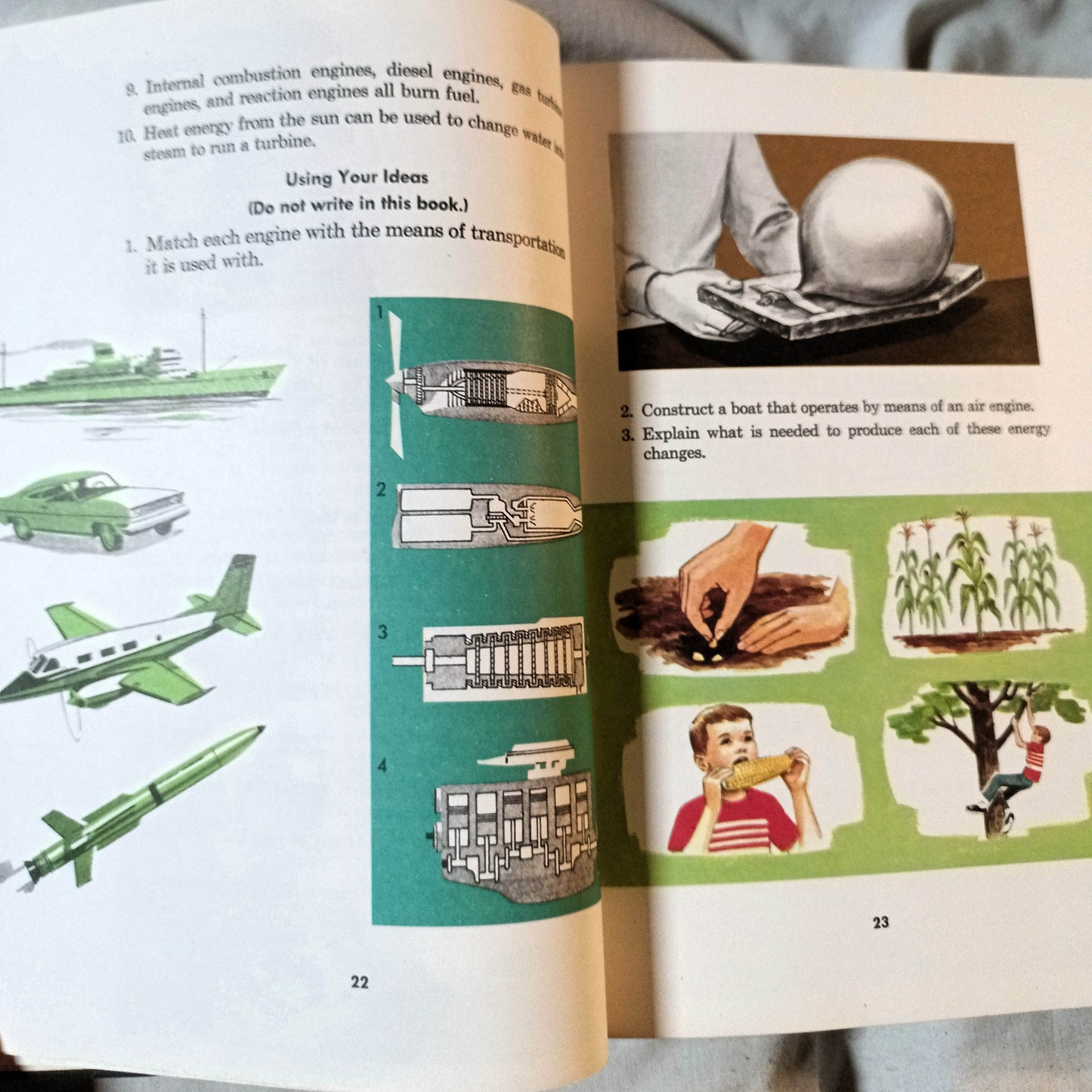 Discovering Science 6 6th Grade Textbook Piltz Van Bever 1970 - TulipStuff