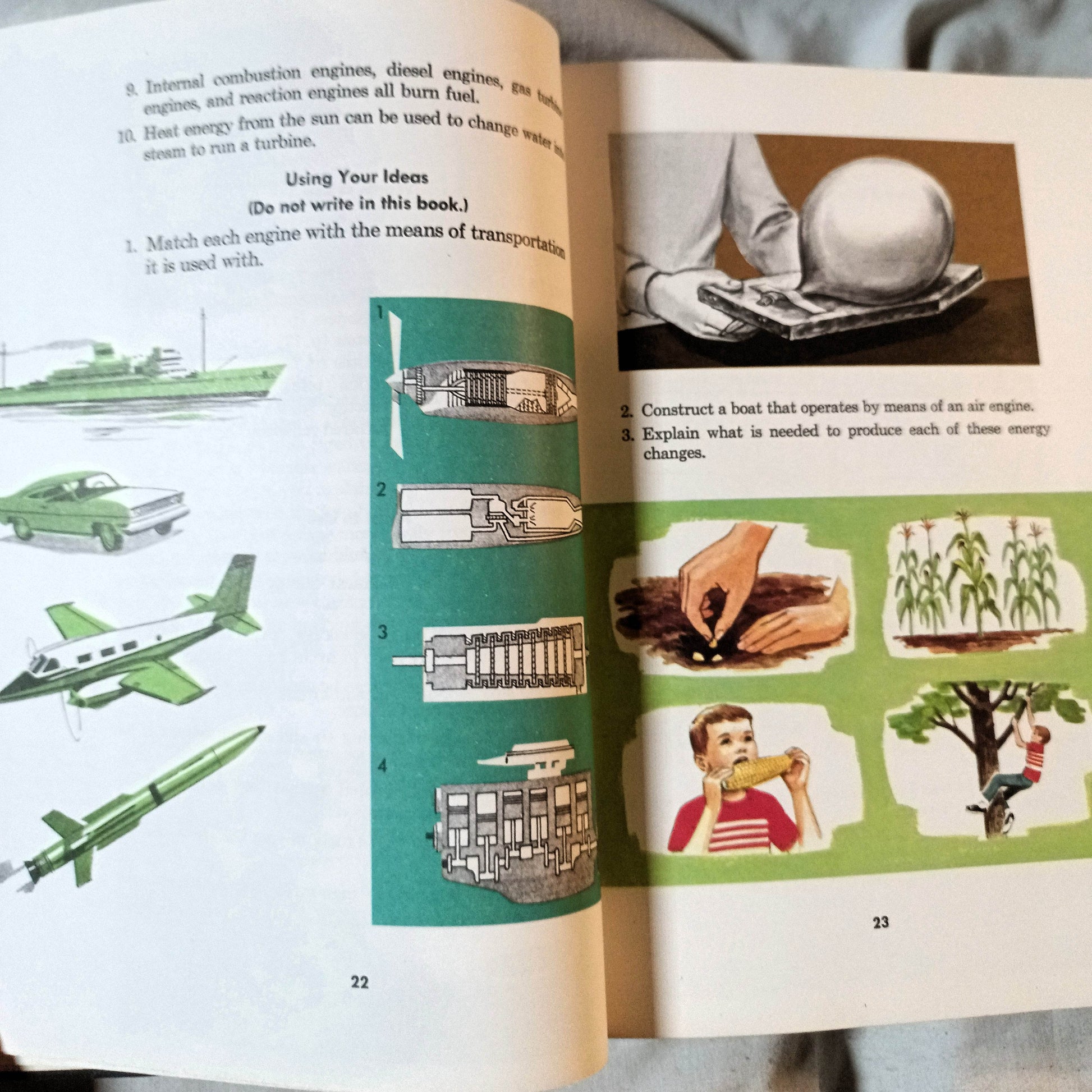 Discovering Science 6 6th Grade Textbook Piltz Van Bever 1970 - TulipStuff