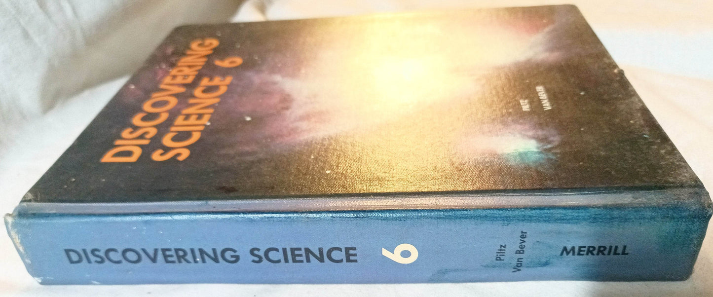 Discovering Science 6 6th Grade Textbook Piltz Van Bever 1970 - TulipStuff