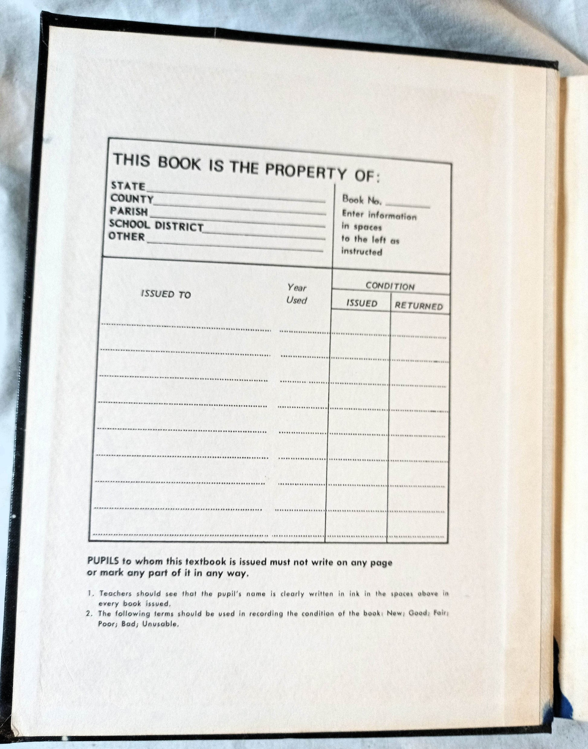 Discovering Science 6 6th Grade Textbook Piltz Van Bever 1970 - TulipStuff