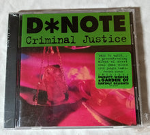 Load image into Gallery viewer, D-Note Criminal Justice Acid Jazz Drum n Bass Album CD TVT 1995 - TulipStuff
