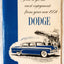 1954 Dodge Royal V-8 Coronet V8/V6 Owner's Manual User Guide - TulipStuff