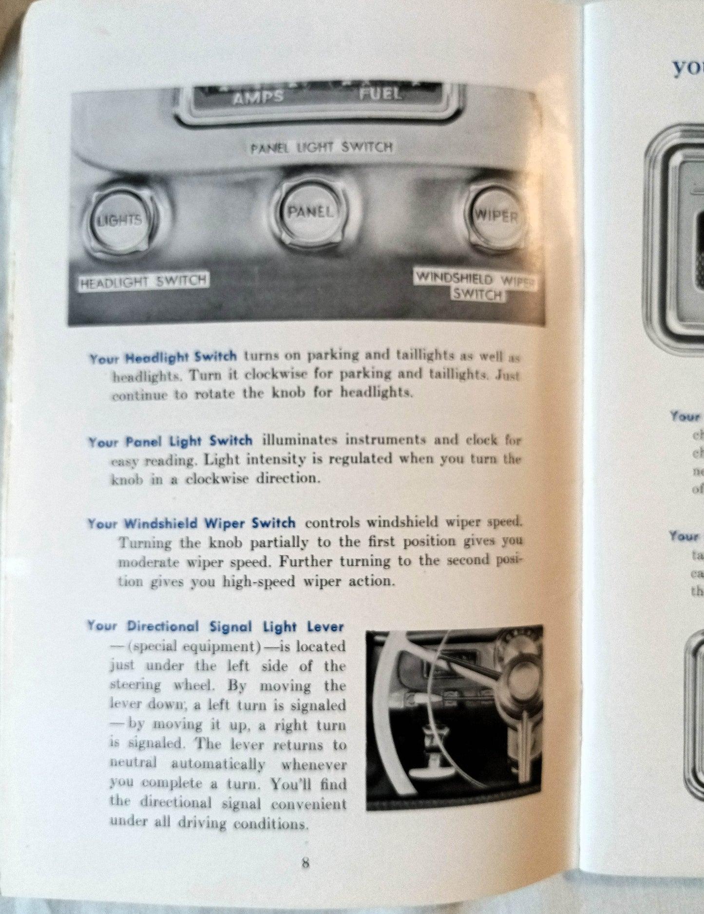 1954 Dodge Royal V-8 Coronet V8/V6 Owner's Manual User Guide - TulipStuff