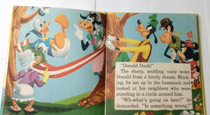 Walt Disney's Donald Duck An Chip N Dale Tell-A-Tale Hardcover 1954 - TulipStuff