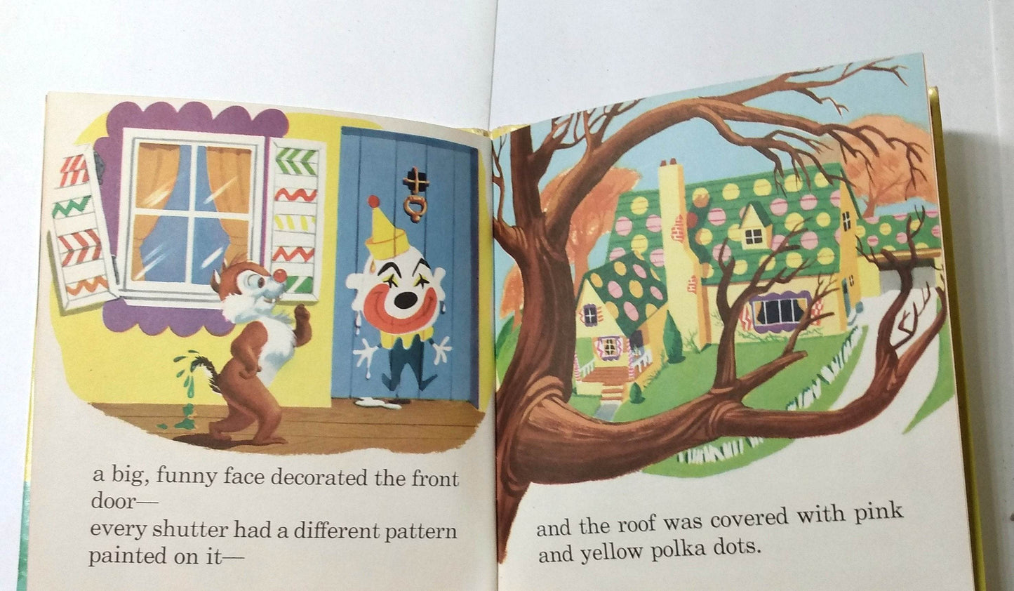 Walt Disney's Donald Duck An Chip N Dale Tell-A-Tale Hardcover 1954 - TulipStuff