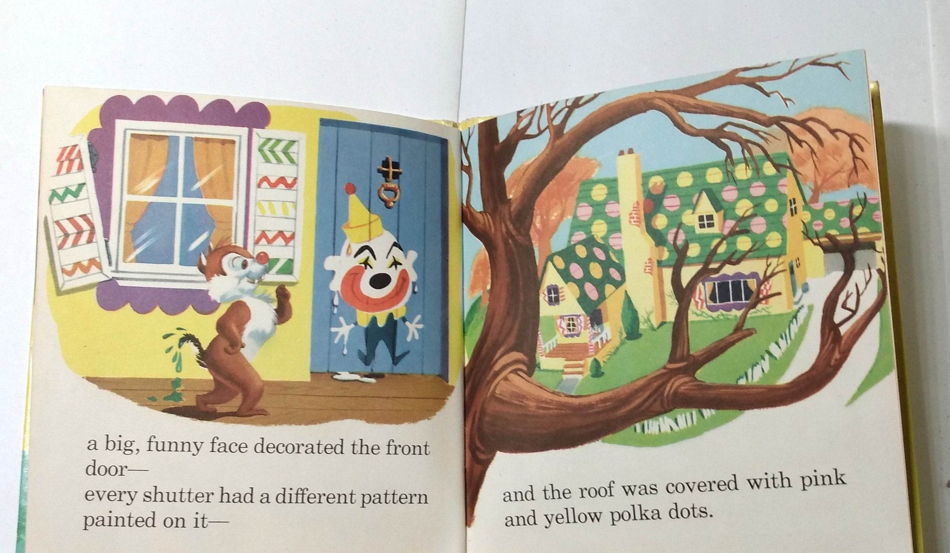 Walt Disney's Donald Duck An Chip N Dale Tell-A-Tale Hardcover 1954 - TulipStuff