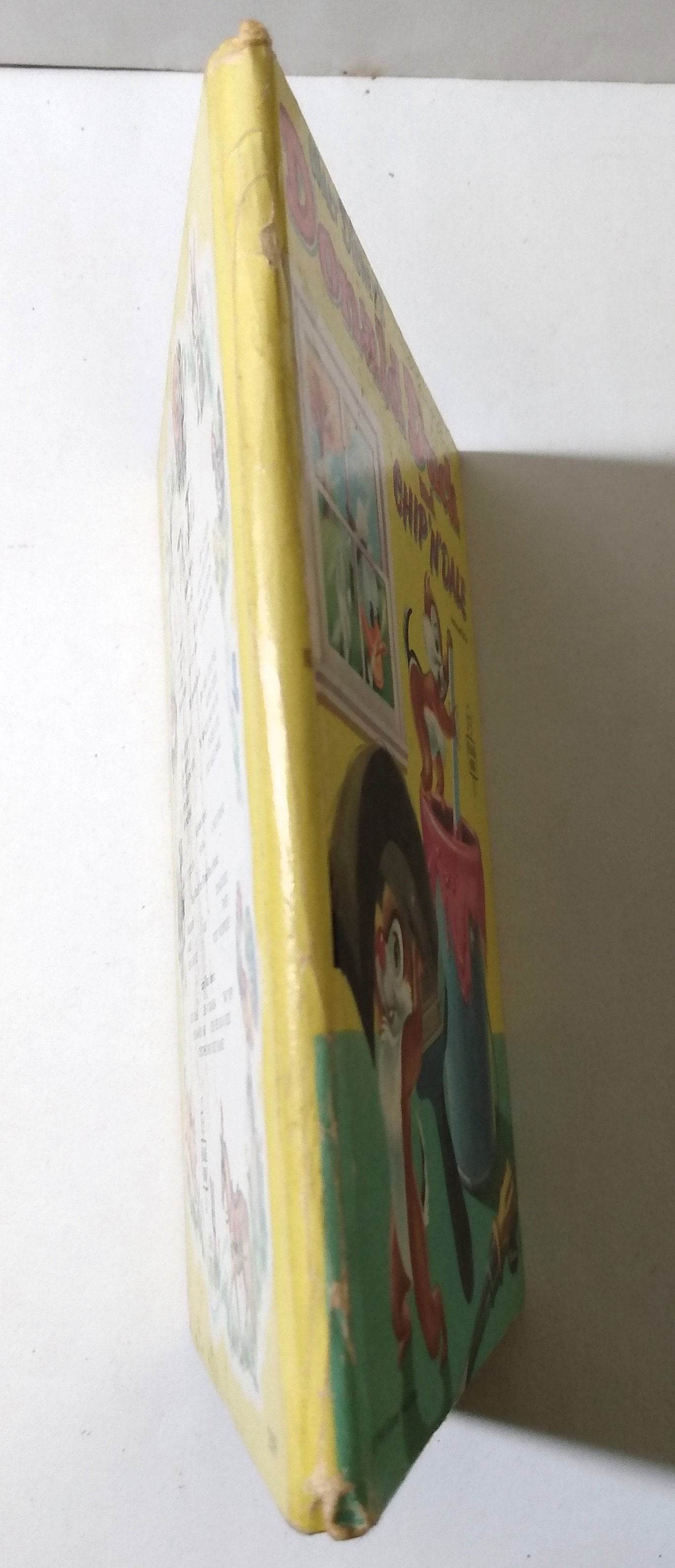 Walt Disney's Donald Duck An Chip N Dale Tell-A-Tale Hardcover 1954 - TulipStuff
