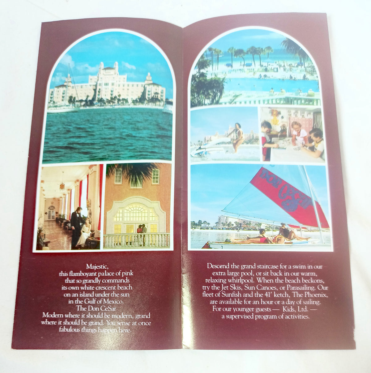Don CeSar Beach Resort St Petersburg Beach Brochure Early 1980's - TulipStuff
