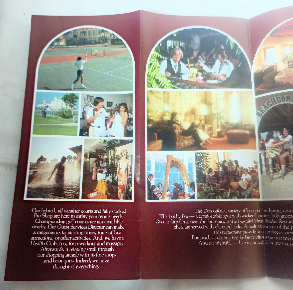 Don CeSar Beach Resort St Petersburg Beach Brochure Early 1980's - TulipStuff