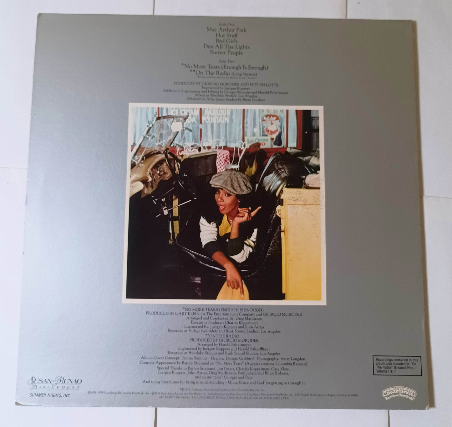 Donna Summer Greatest Hits Volume 2 Disco 12" Vinyl LP Casablanca 1979 - TulipStuff