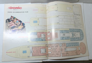 Home Lines ss Doric Winter 1977-78 Florida West Indies Cruise Brochure - TulipStuff