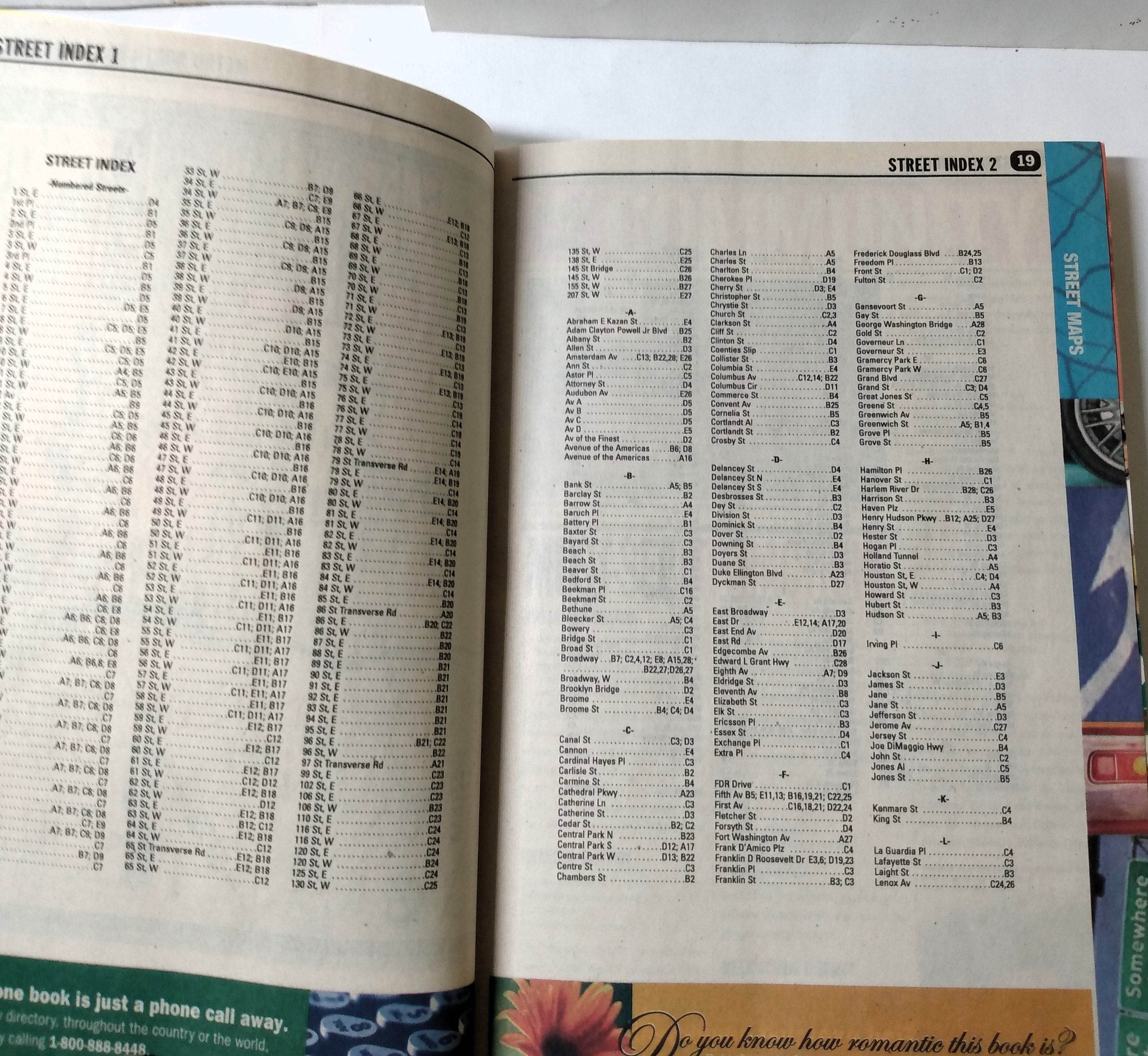 Verizon Yellow Pages Downtown Manhattan Telephone Book NYC 2007