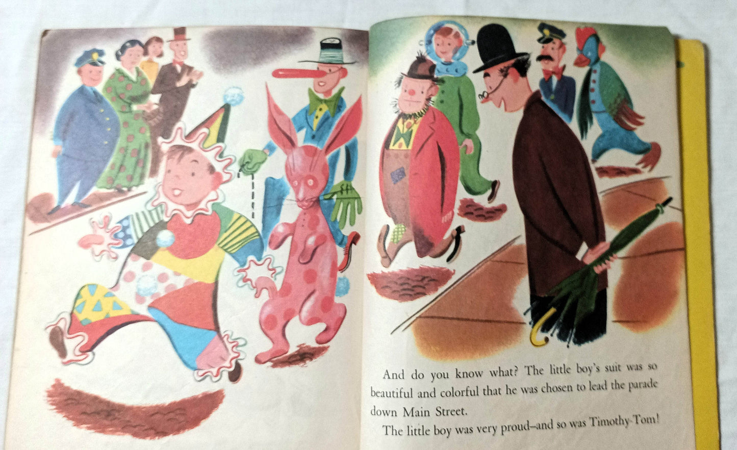 The Dress-Up Parade Irma Wilde Treasure Books 1953 - TulipStuff