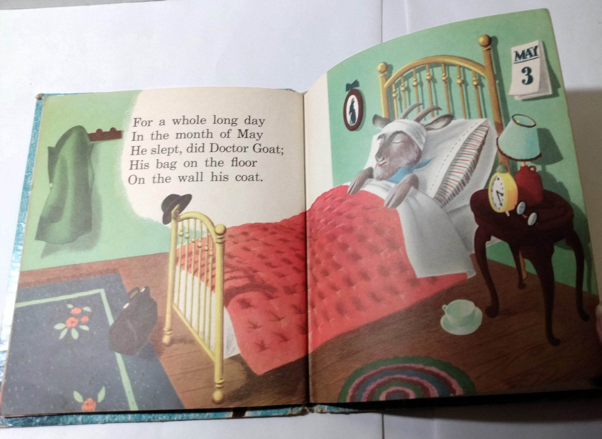 Dr. Goat by Georgiana Whitman Top Top Tales Hardcover 1950 Rare - TulipStuff