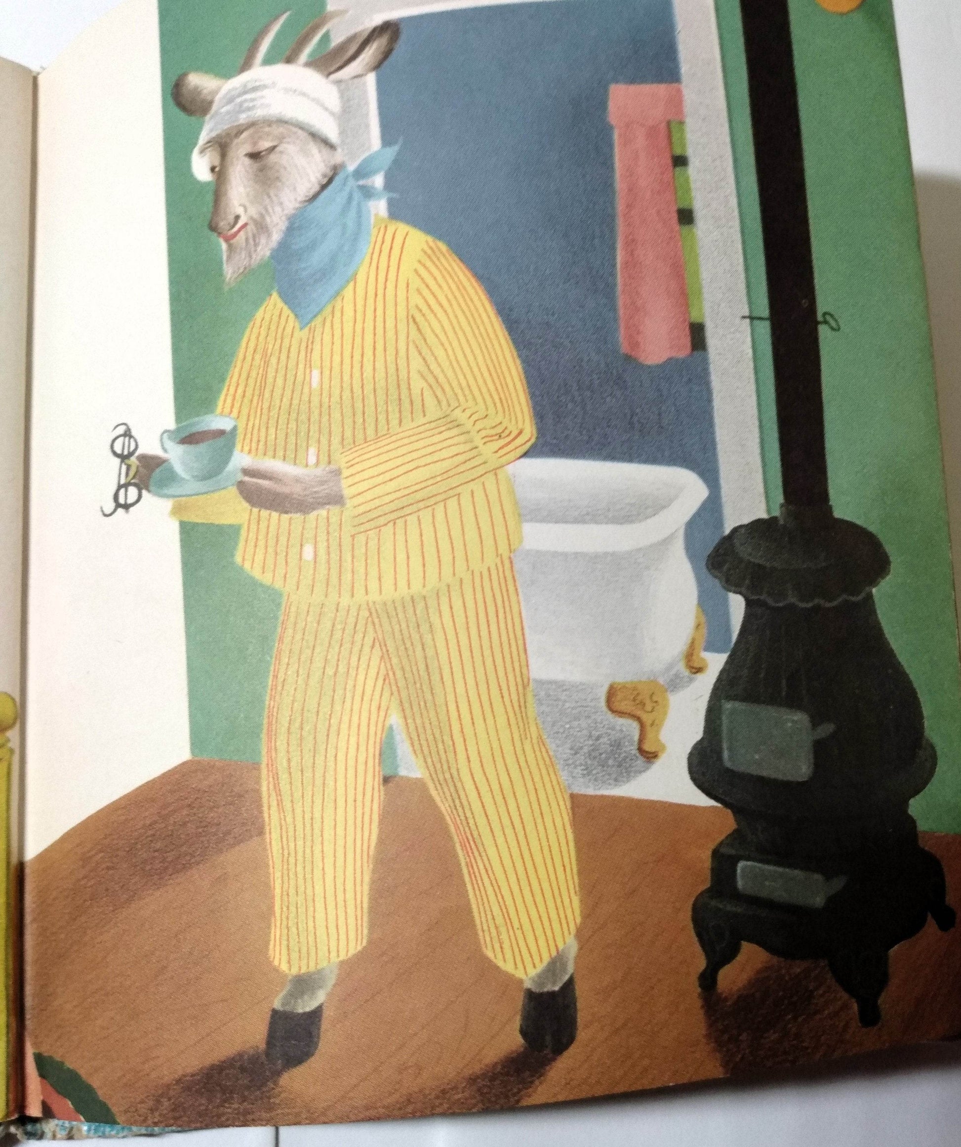 Dr. Goat by Georgiana Whitman Top Top Tales Hardcover 1950 Rare - TulipStuff