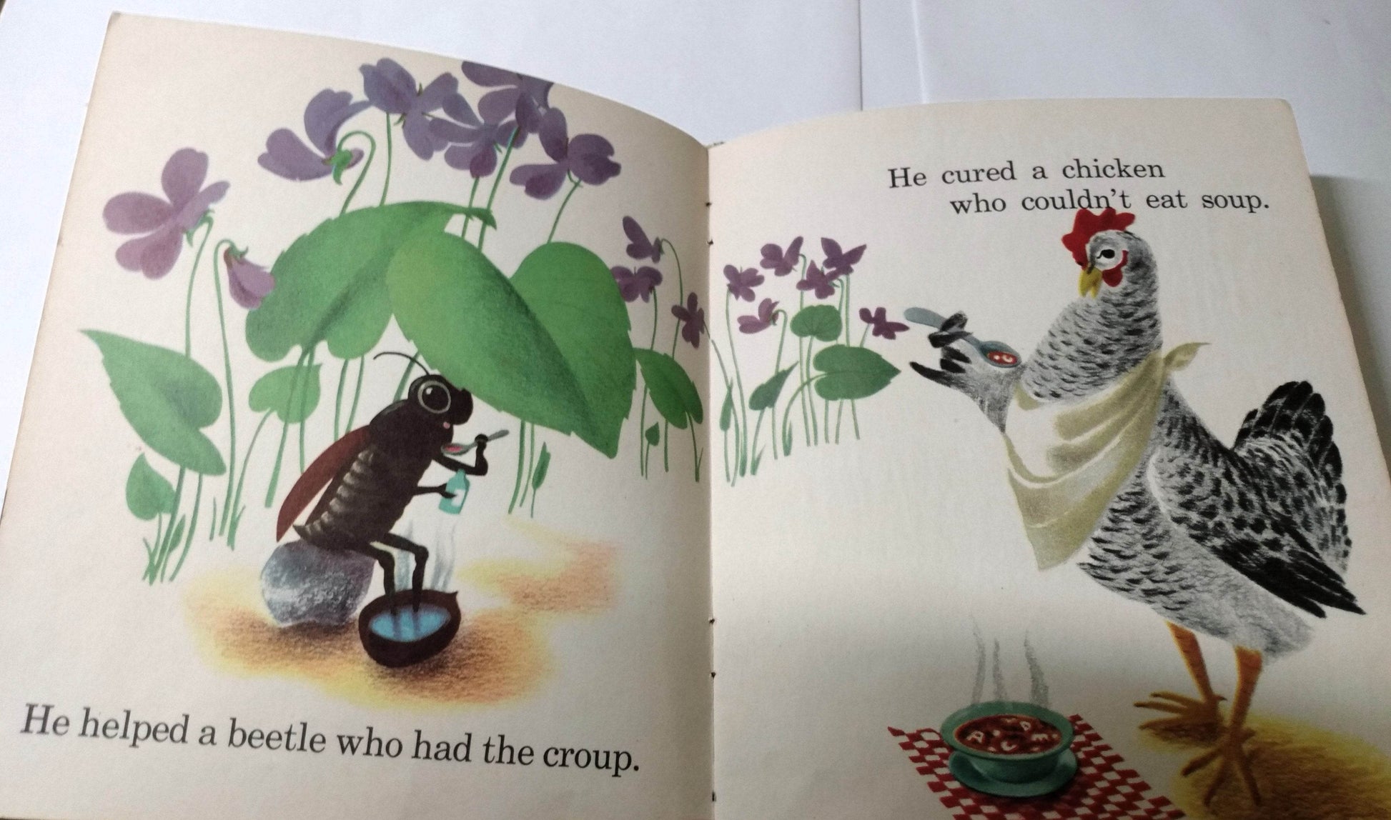 Dr. Goat by Georgiana Whitman Top Top Tales Hardcover 1950 Rare - TulipStuff