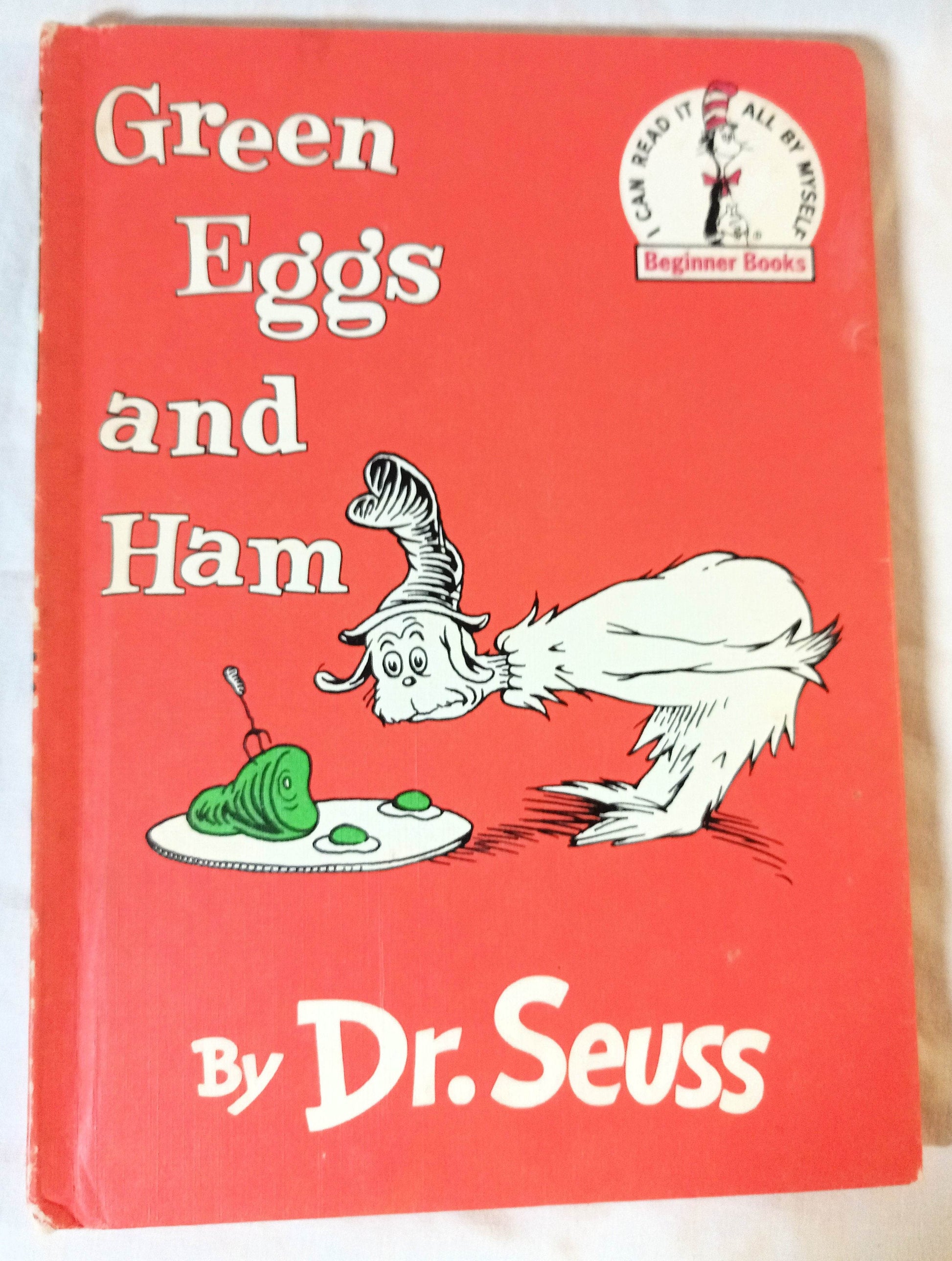 Dr Seuss Green Eggs And Ham Beginner Books Book Club Edition 1960 - TulipStuff