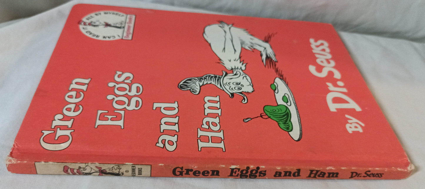 Dr Seuss Green Eggs And Ham Beginner Books Book Club Edition 1960 - TulipStuff
