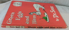 Load image into Gallery viewer, Dr Seuss Green Eggs And Ham Beginner Books Book Club Edition 1960 - TulipStuff
