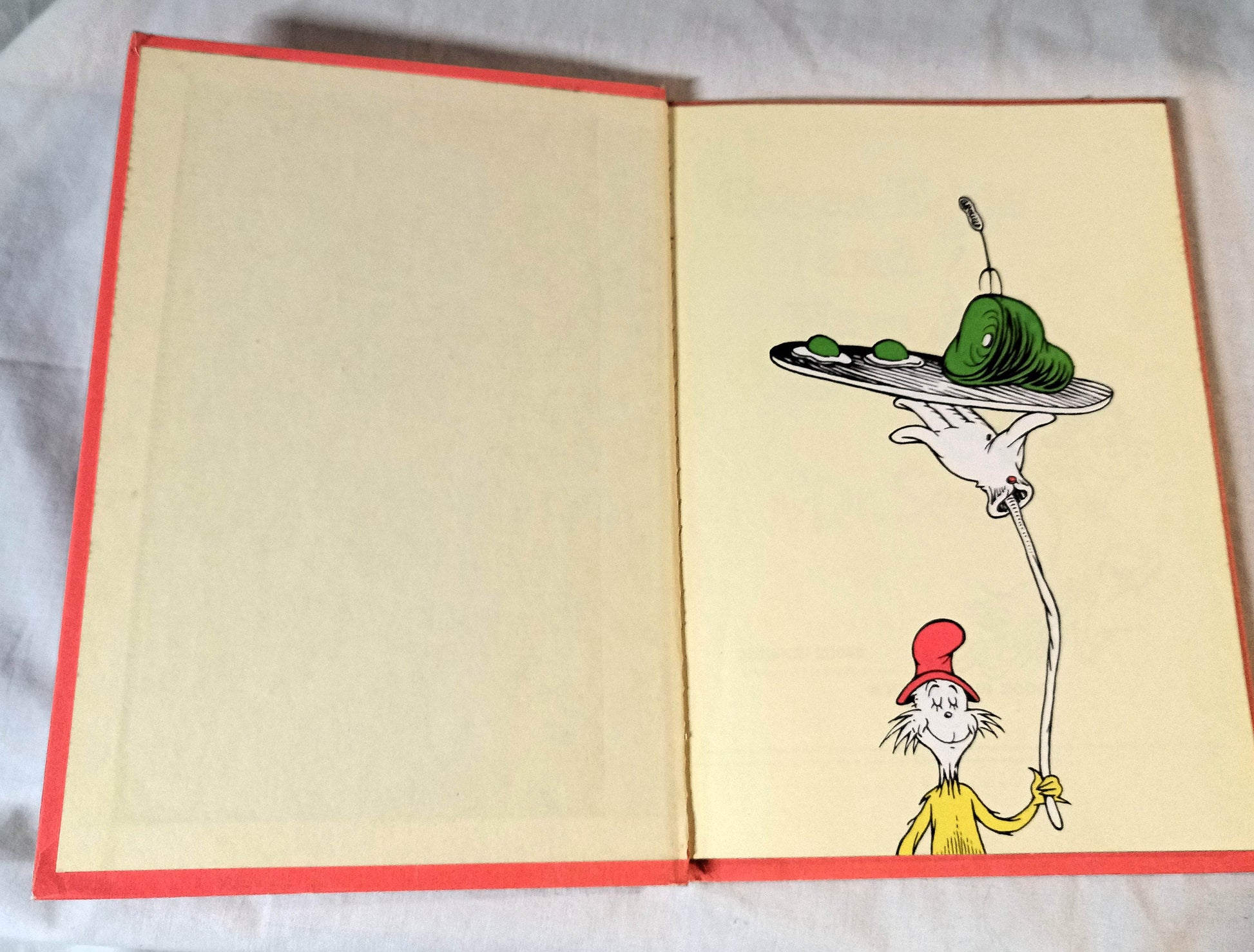 Dr Seuss Green Eggs And Ham Beginner Books Book Club Edition 1960 - TulipStuff