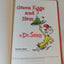 Dr Seuss Green Eggs And Ham Beginner Books Book Club Edition 1960 - TulipStuff