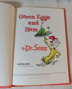 Dr Seuss Green Eggs And Ham Beginner Books Book Club Edition 1960