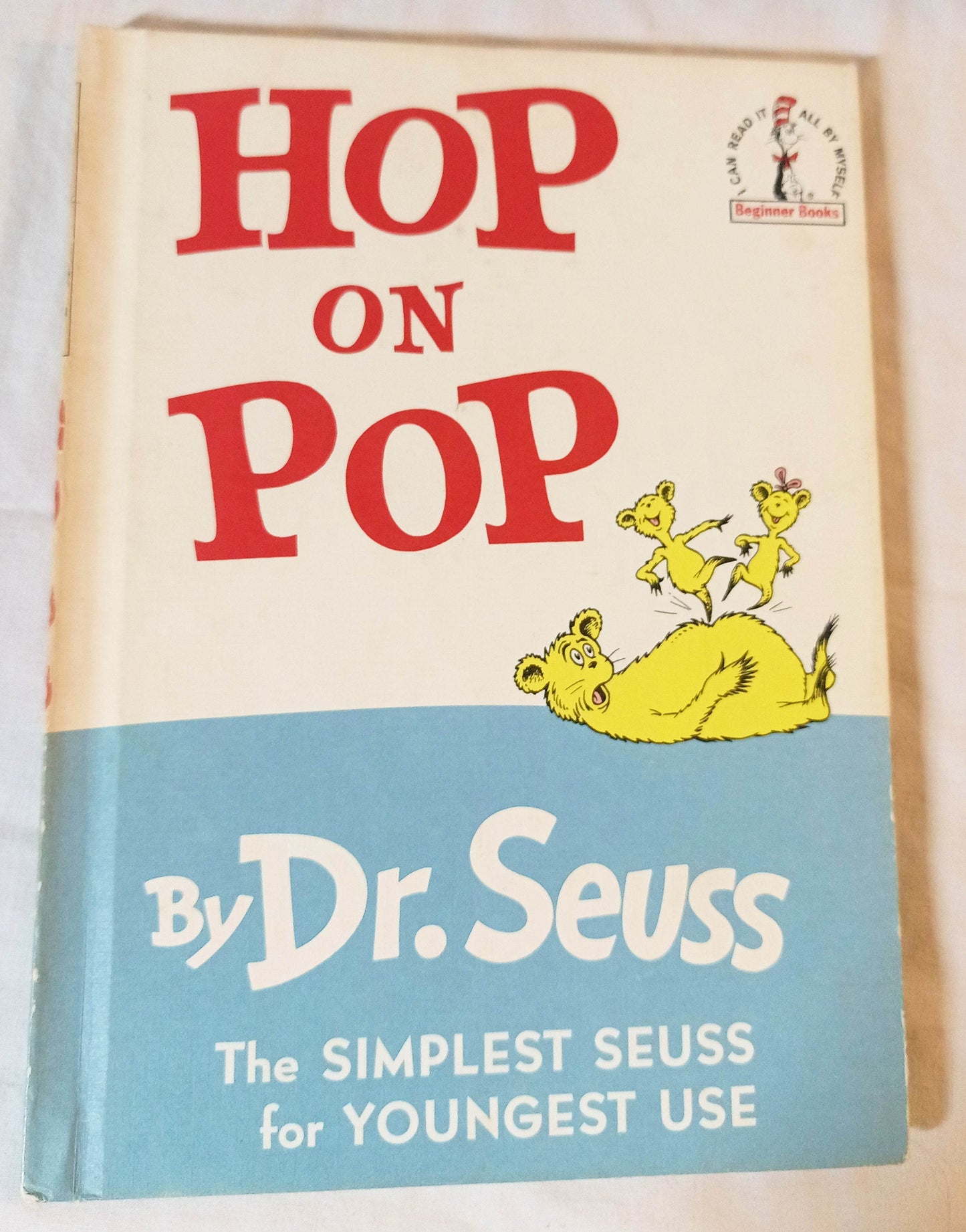 Dr Seuss Hop On Pop Beginner Books Book Club Edition 1963 - TulipStuff