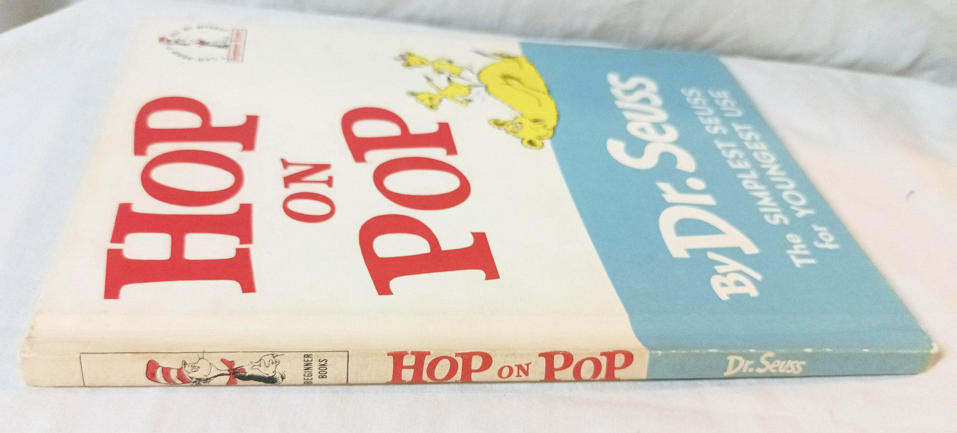 Dr Seuss Hop On Pop Beginner Books Book Club Edition 1963 - TulipStuff