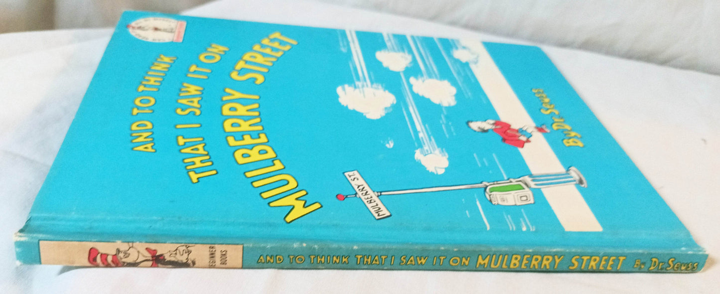 Dr Seuss And To Think That I Saw It On Mulberry St. Book Club Ed. 1964 - TulipStuff