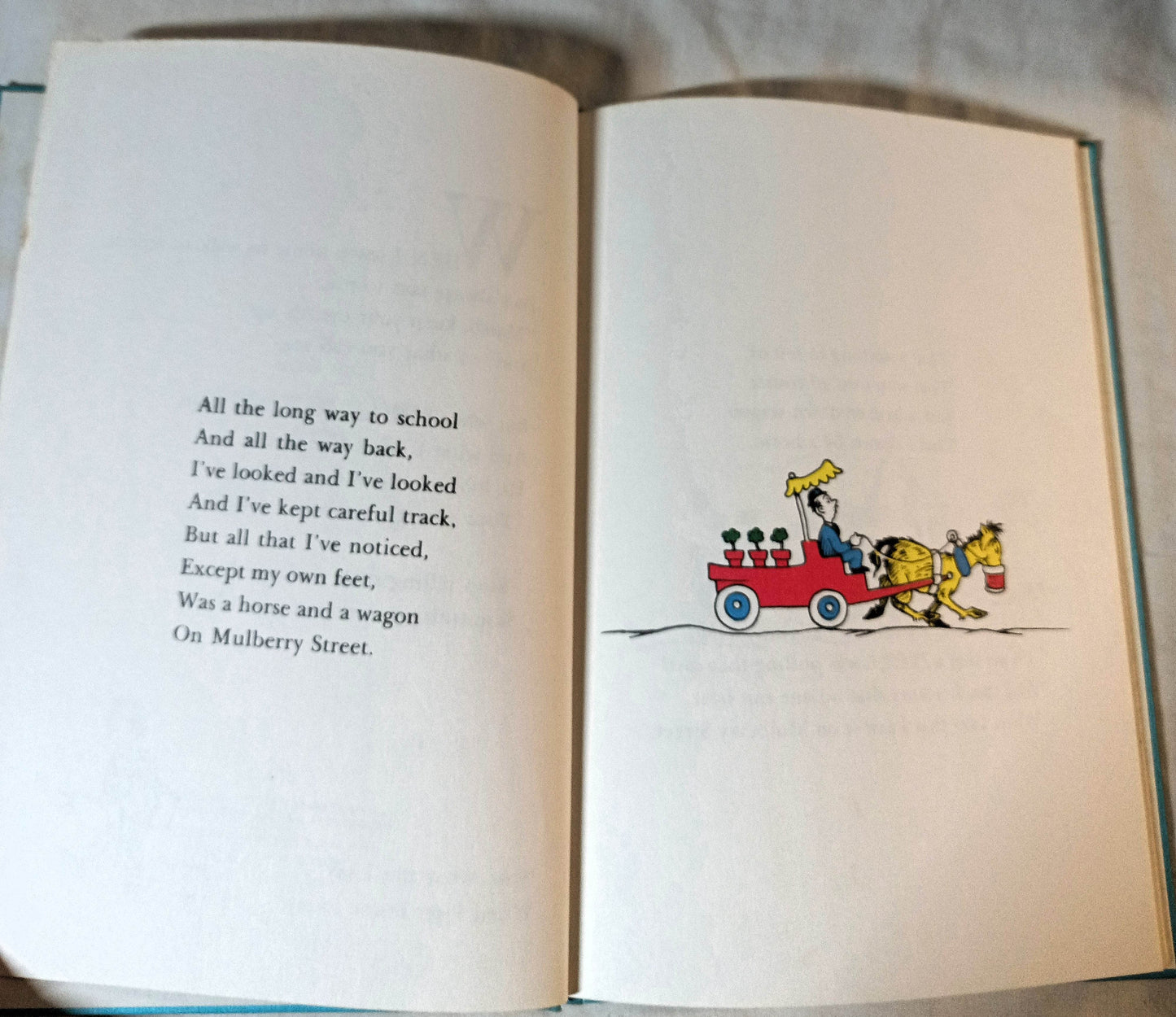 Dr Seuss And To Think That I Saw It On Mulberry St. Book Club Ed. 1964 - TulipStuff