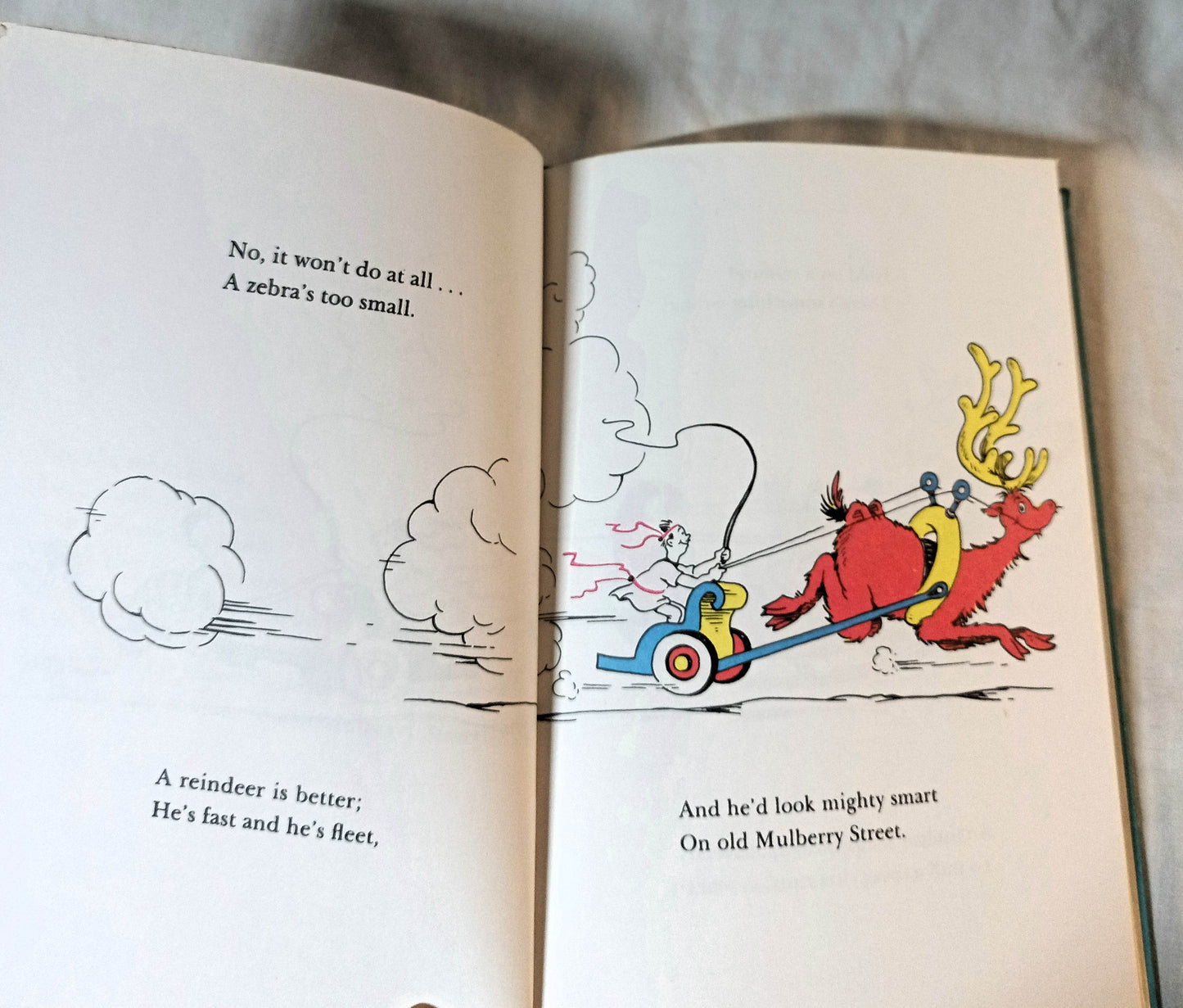 Dr Seuss And To Think That I Saw It On Mulberry St. Book Club Ed. 1964 - TulipStuff