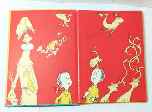 Dr Seuss One Fish Two Fish Red Fish Blue Fish Beginner Books 1960 - TulipStuff
