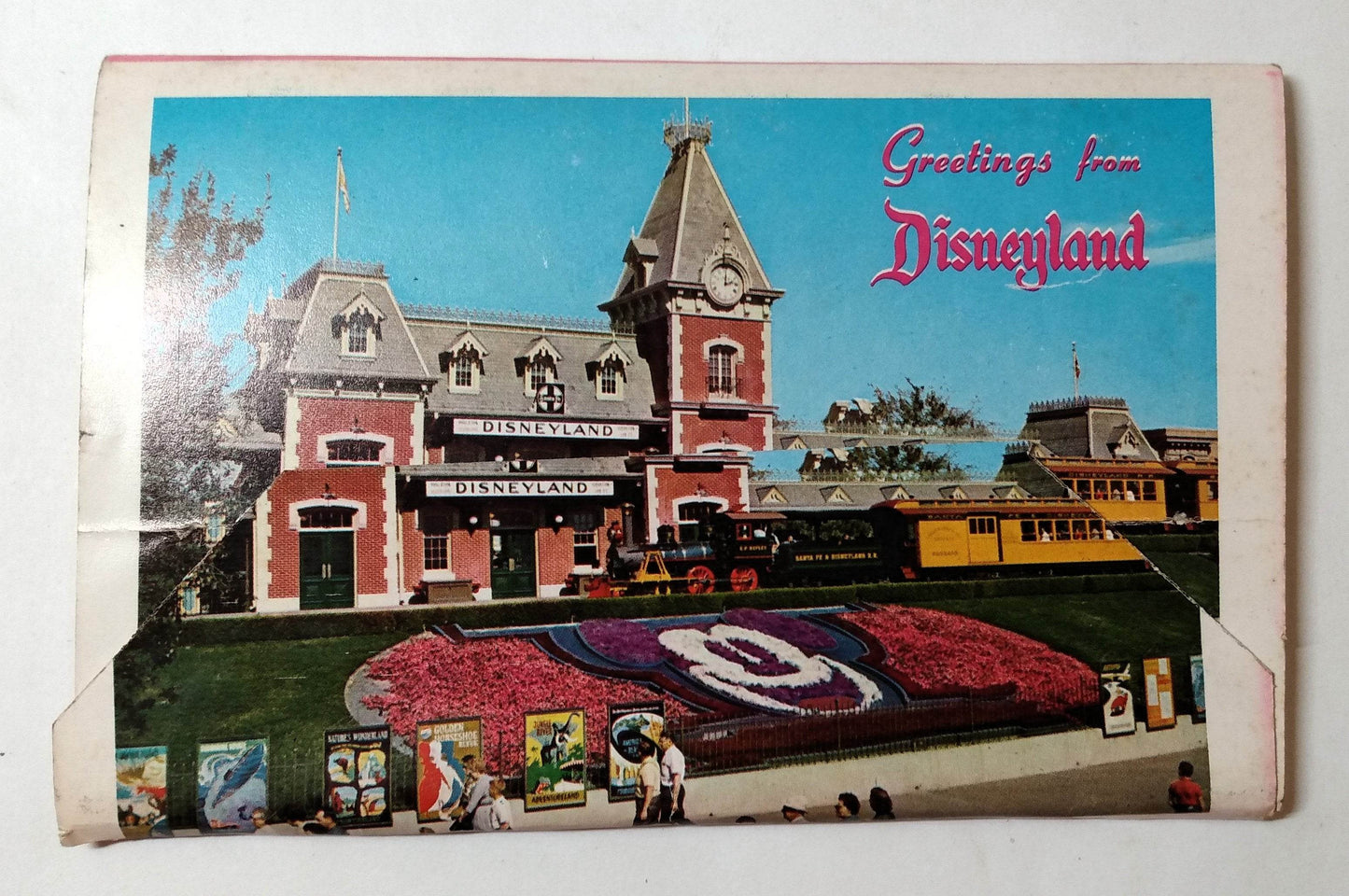 This Is Disneyland Magic Kingdom Souvenir Postcard Booklet 1960 - TulipStuff